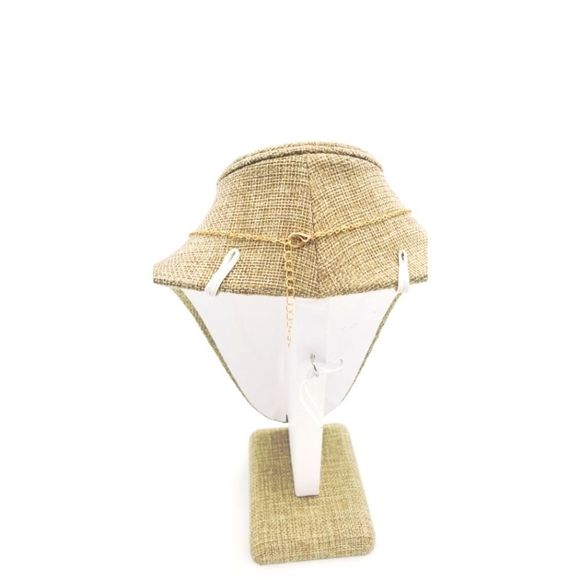 Elephant Charm Link Golden Necklace NWT - Picture 2 of 4